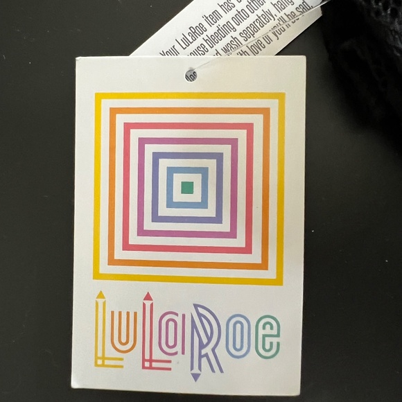 LuLaRoe black lace Sarah - Picture 5 of 5